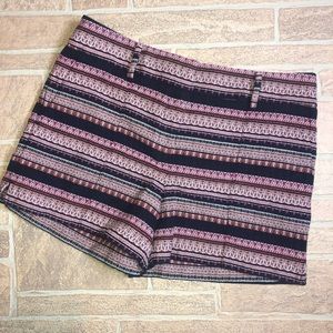 Loft 8 Stripe Aztec Navy Blue Shorts